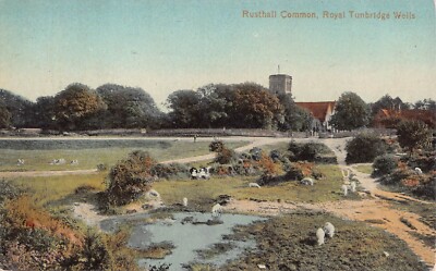 POSTKARTE - KENT - RUSTHALL COMMON - ROYAL TUNBRIDGE WELLS - VERSCHICKT 1924