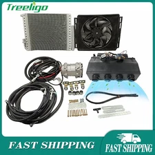 DC 24V Coolling Underdash Electric Air Conditioner Universal Auto Car A/C Kit