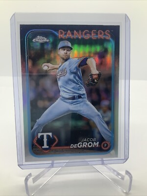 2024 Topps Chrome - Refractor #228 Jacob deGrom
