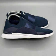 APL Athletic Propulsion Labs Bliss Running Shoes Slipon Navy Womens Size 8.5