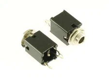 10 pcs. SWITCHCRAFT 1/4" Enclosed Phone Jack Hi-D Jax #111 Audio Connector 111