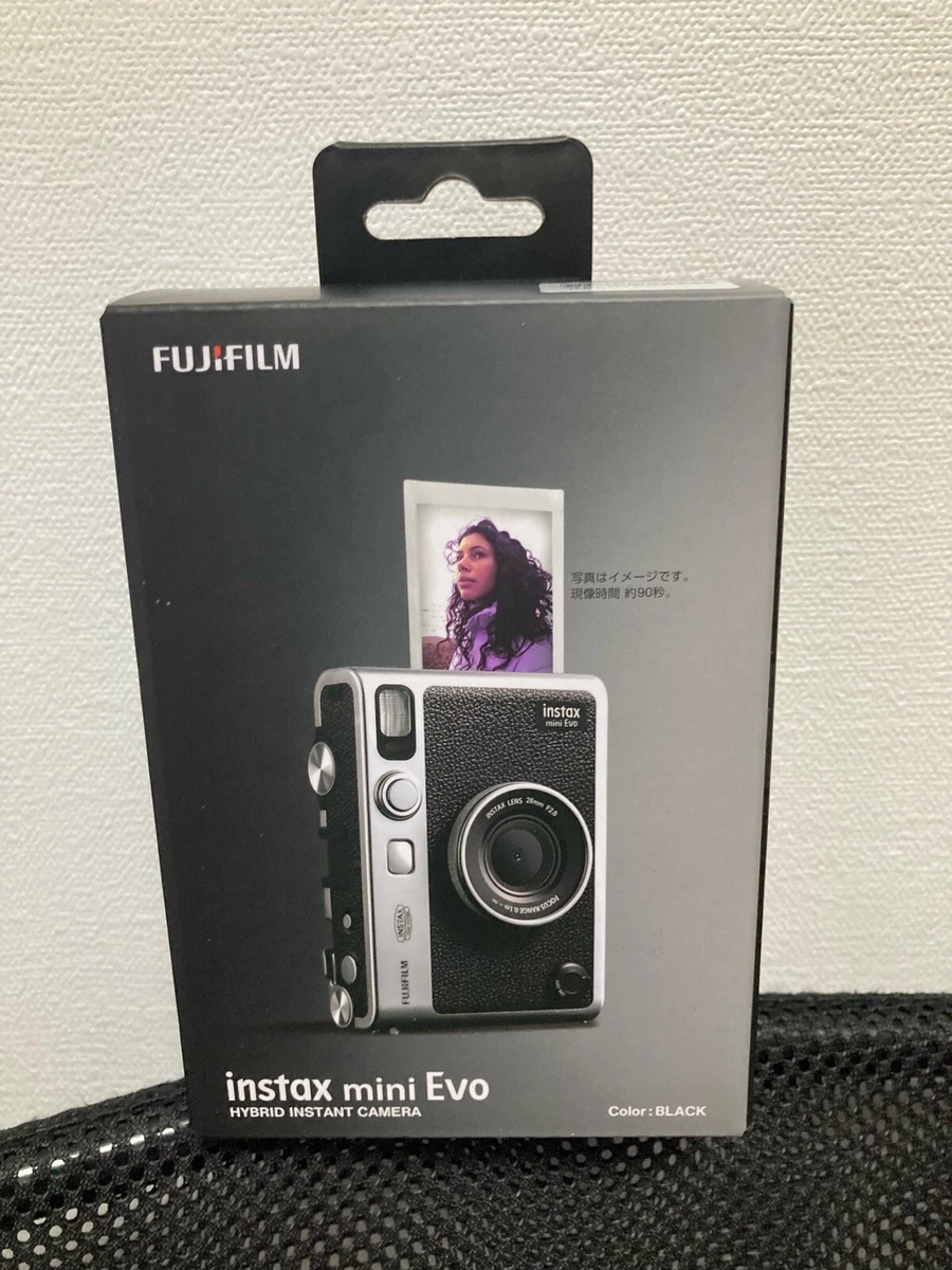 Fujifilm's new Instax Mini Evo Hybrid is an instant camera with 10  integrated lenses and 10 film effects: Digital Photography Review