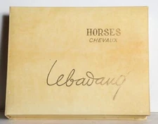 Lebadang (aka Hoi), Horses (Cheveaux), Portfolio of 27 Lithographs, Etchings, an