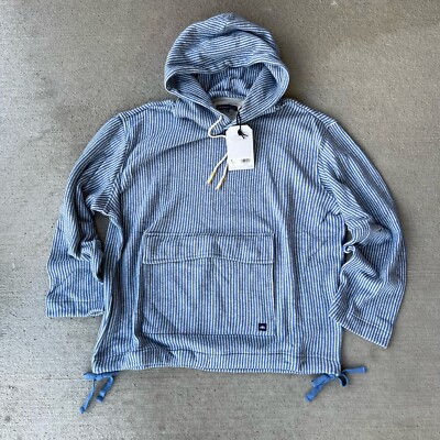 nwt levi s made & crafted japanese fabric hooded pullover size S