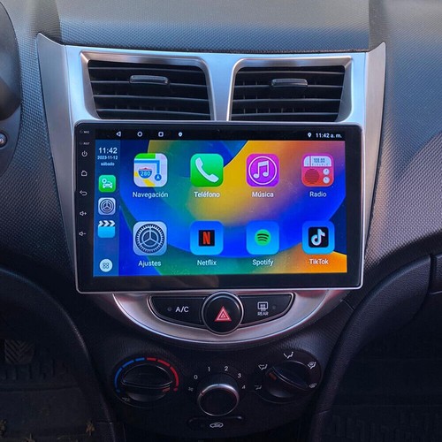 For 2012-2017 Hyundai Accent Radio with CarPlay and Android Auto GPS Stereo+Cam - Bild 7 von 19