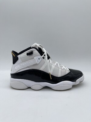 Nike Air Jordan 6 Rings Defining Moments White Black Gold CW6993