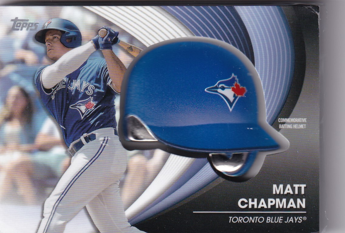 マット　チャップマン　　25枚限定　ヘルメット 2022 TOPPS #BH-MC MATT CHAPMAN COMMEMORATIVE BATTING HELMET