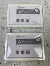 Card Case Hard Inner Diameter: 2.8 x 1.6 inches 70 x 40 mm White 2pc