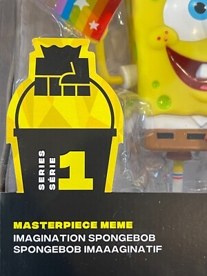 スポンジボブ　MASTERPIECE　MEME　虹　レインボー　フィギュア　レア スポンジボブ MASTERPIECE MEME 虹 レインボー フィギュア レア