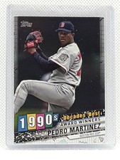Pedro Martinez 2020 Topps Series One Baseball - Decades Best - Boston Red Sox