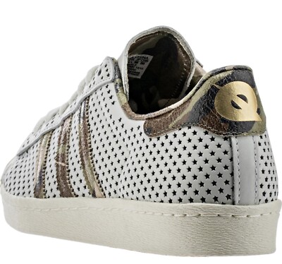 ADIDAS SUPERSTAR 80s QS COMPLEX CLARK KENT CAMO GOLD SHELL TOE