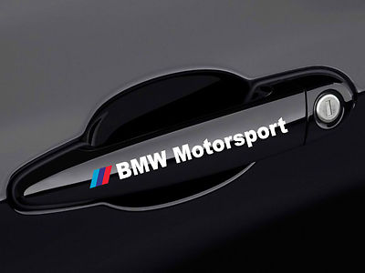 M BMW Motorsport" M3 M5 M6 E36 E39 E46 E63 E90 E70 Z4 Decal Sticker Emblem X2 E - Foto 4