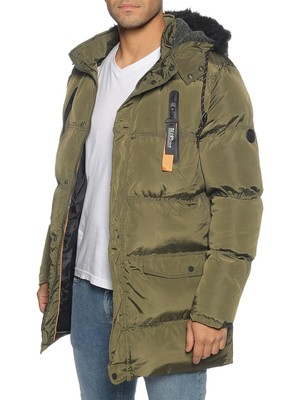 soul star longline puffer jacket