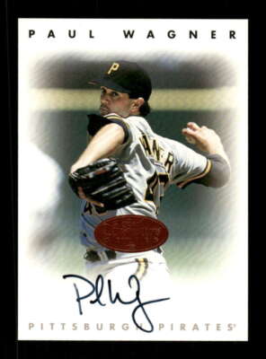 1996 Leaf Signature Series Paul Wagner BXCP30