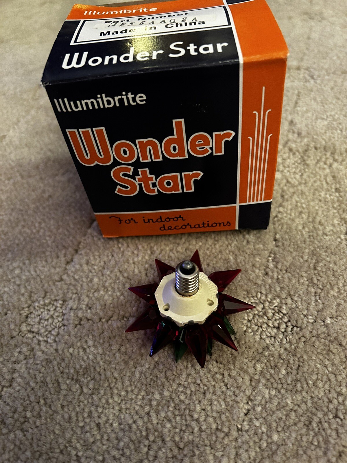 Vintage Matchless Wonder Star Christmas Light eBay