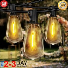 100FT Outdoor String Lights for Patio Waterproof Connectable ST38 LED Light Stri
