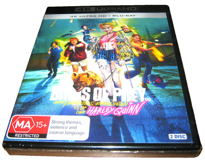 Birds of Prey (Harley Quinn) - 2 Disc - New Sealed 4K Ultra HD Blu-Ray - Aus