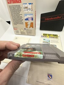 Cliffhanger for NES Nintendo Complete In Box CIB W/ Reg Card Rare Nice!