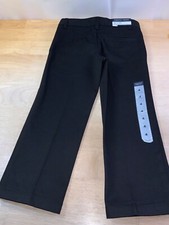 New Boy's French Toast School Approved Relaxed Pants Sz 4 in Black 