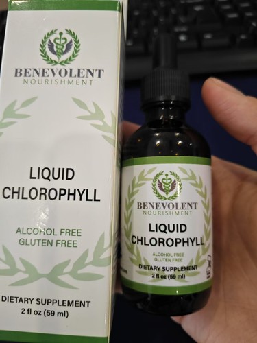 Chlorophyll Liquid Drops, 4 Month Supply Liquid Chlorophyll Supplemen