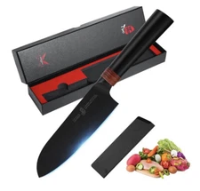 TUO Santoku Knife 5.5"- Razor Sharp Japanese Chefs Knife - HC Japanese AUS-8 ...