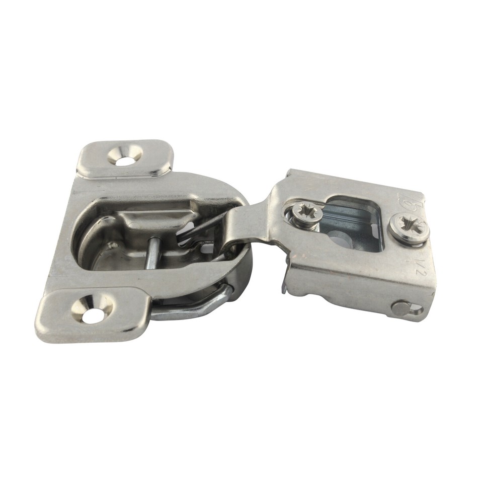 50-Piece Blum 38N Cabinet Hinges – 3/8" Overlay, Nickel Finish, Model 38N355C.06 6 thumbnail image