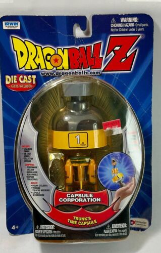 Irwin Toys Dragon Ball Z Capsule Corporation Trunk's Time Capsule New in Pkg