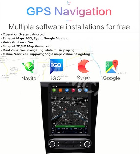 Apto para Lexus GS400 GS430 1998-2005 reproductor multimedia GPS navegación BT FM enlace espejo - Imagen 6 de 24