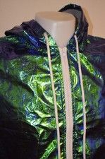 Pretty Little Thing Cute Kawaii Anime Iridescent Fairy Sz 6 L Jacket Windbreaker