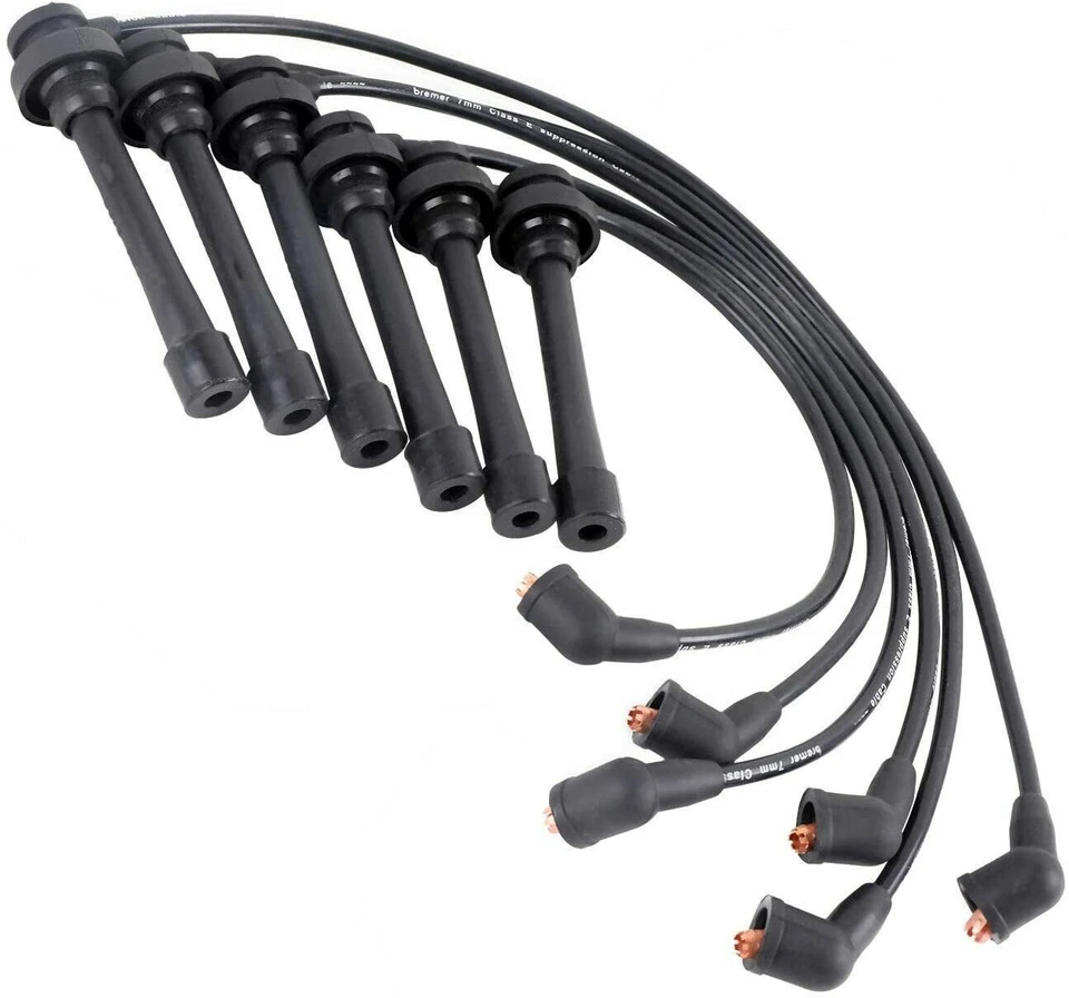Cables de bujía de 7 mm para Chrysler Sebring Dodge Avenger Stratus 1995-2000 2,5 L Foto 2 de 4