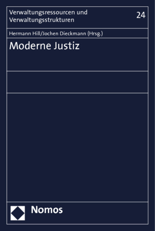Thumbnail - Moderne Justiz | Hermann Hill (u. A.) | Taschenbuch | 179 S. | Deutsch