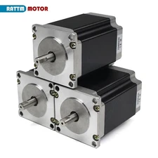 US SHIP】3 PCS Nema23 Stepper Motor 23HS9430 Motor 308oz-in 3A 56*56*81mm