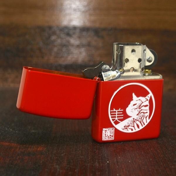 zippo-oil-lighter-sleep-cat-silver-toyokuni-honda-etching-beauty-in