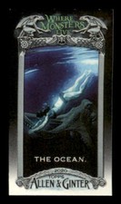2020 Topps Allen and Ginter Mini Where Monsters Live #MWML4 The Ocean