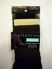 TROUSER SOCKS REGULAR   9 - 11   from Kmart  3 PACK   Opaque