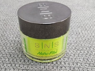 SNS nutri-plus Gelous Color Dipping Powder 43g / 1.5oz LEMONDROP CS24 (U.S.A.)