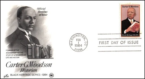 USA FDC - 1984 - Carter G. Woodson, Scott # 2073 Artcraft