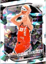 2025 Panini Prizm WNBA ELIZABETH KITLEY #41 Ice Las Vegas Aces NM