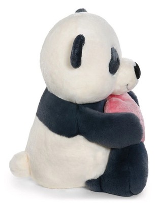 Nici 62609 Kuscheltier Love Panda mit Herz 25cm schlenkernd | Love | 62609