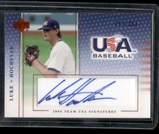 2005 Upper Deck USA Baseball #S-33 Luke Hochevar Signatures Blue #/250