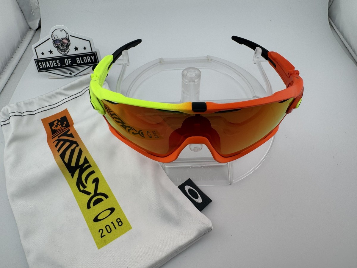 Oakley Sunglasses Jawbreaker Authentic Harmony Fade Prizm Ruby
