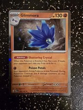 Pokemon Card Glimmora Holo Rare 126/193