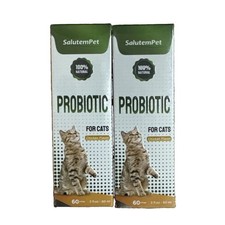 2 Pack Probiotics for Cats for Digestive Support –Probiotics 100% Natural 11/26