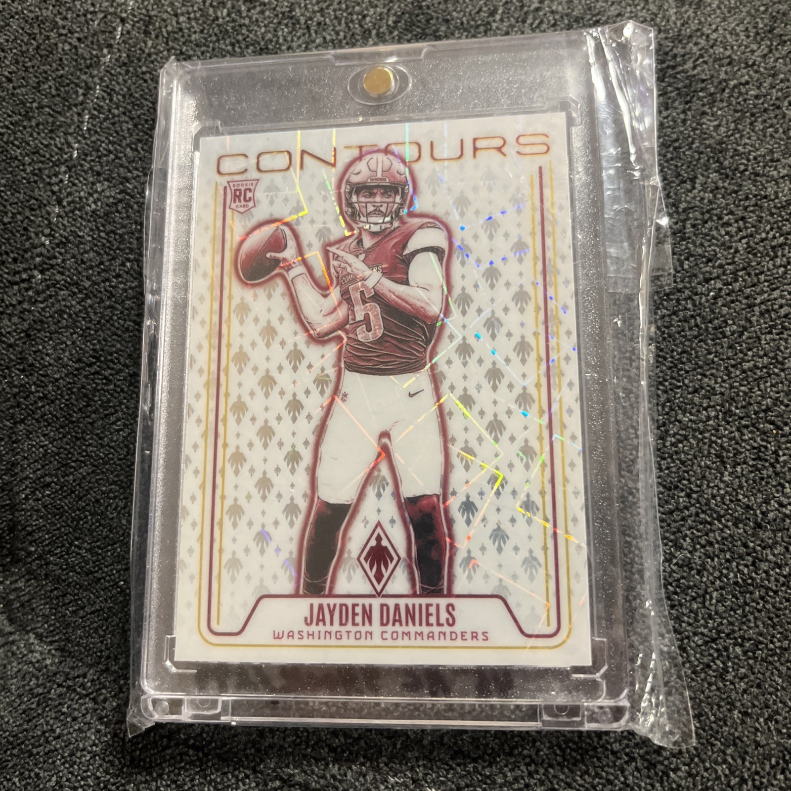 2024 Panini Phoenix - Jayden Daniels Contours Lazer RC Washington Commanders