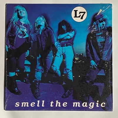 L7 - SMELL THE MAGIC ORIGINAL 1990 SUB POP US 12'' VINYL LP NM/NM RARE