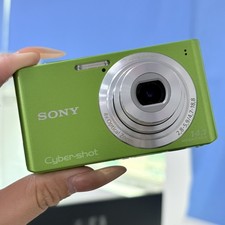 Sony Cyber shot DSC W610 14.1MP 4X Zoom Compact Digital Camera English Green