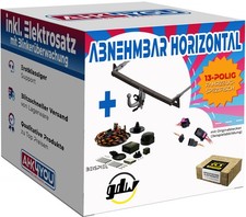 GDW ANHÄNGERKUPPLUNG für Audi Q3 18-23 abnehmbar + 13-pol ECS ES SPEZ