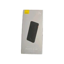 Baseus Portable Charger, 20W PD QC Power Bank Fast Charging, 10000mAh Slim Pack