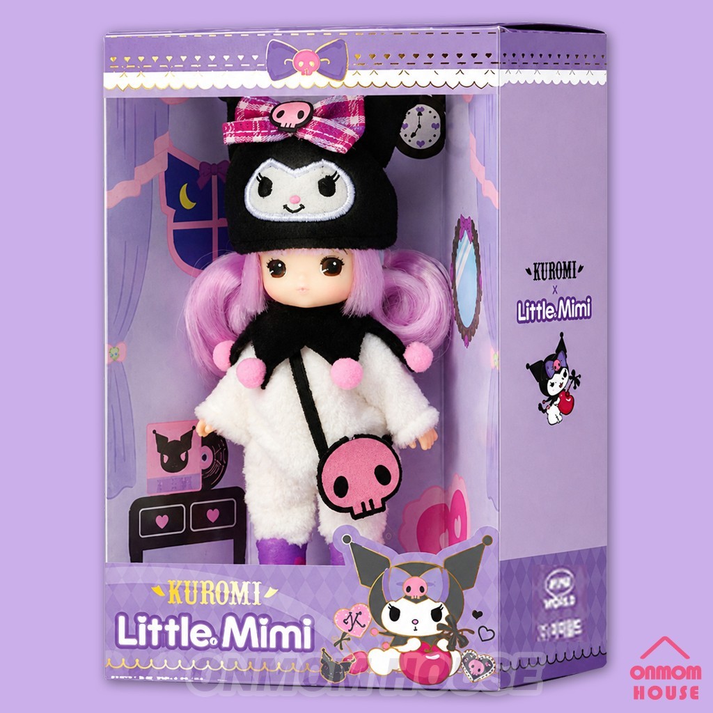 Sanrio Characters x Little Mimi KUROMI Figure Doll Korean Toy | eBay