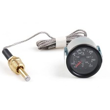 2" 52mm 12V Pointer Mechanical Water Temperature Temp Gauge 40-130   110-265  